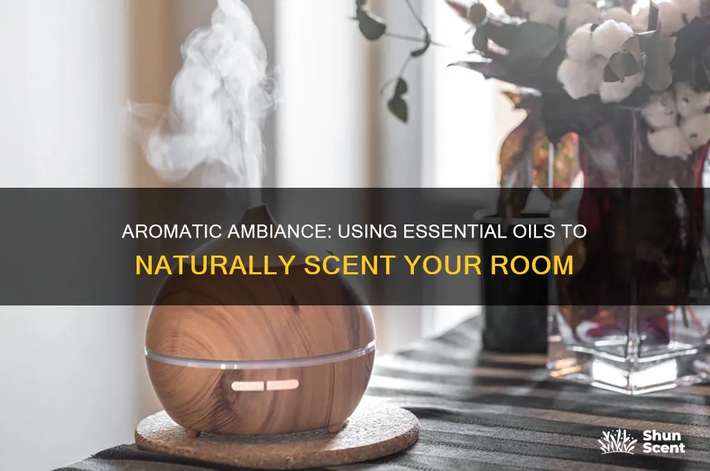 how to use essential oils to scent a room
