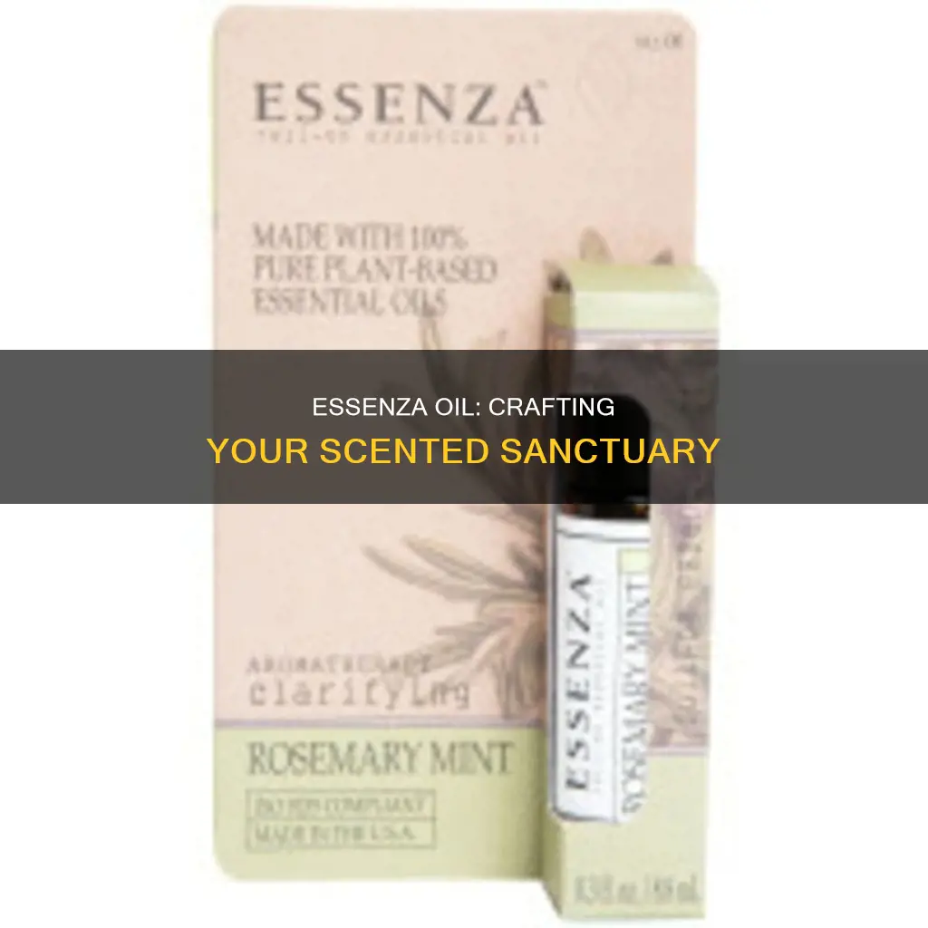 how to use essenza fragrance oil