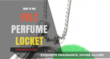 Explore the Art of Wearing Felt Perfume Lockets