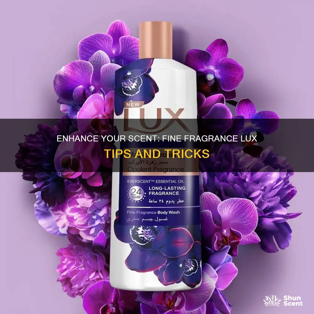 how to use fine fragrance lux