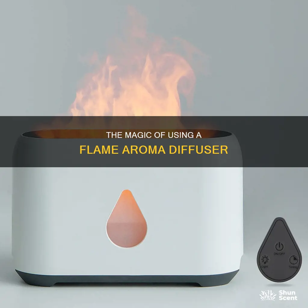 how to use flame aroma diffuser