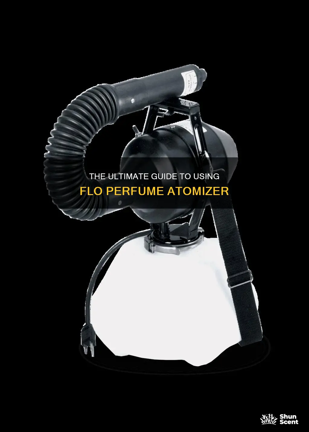 how to use flo perfume atomizer