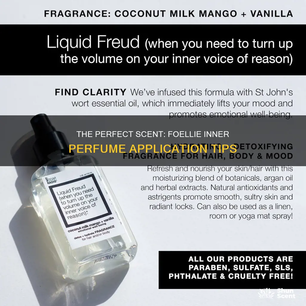 how to use foellie inner perfume