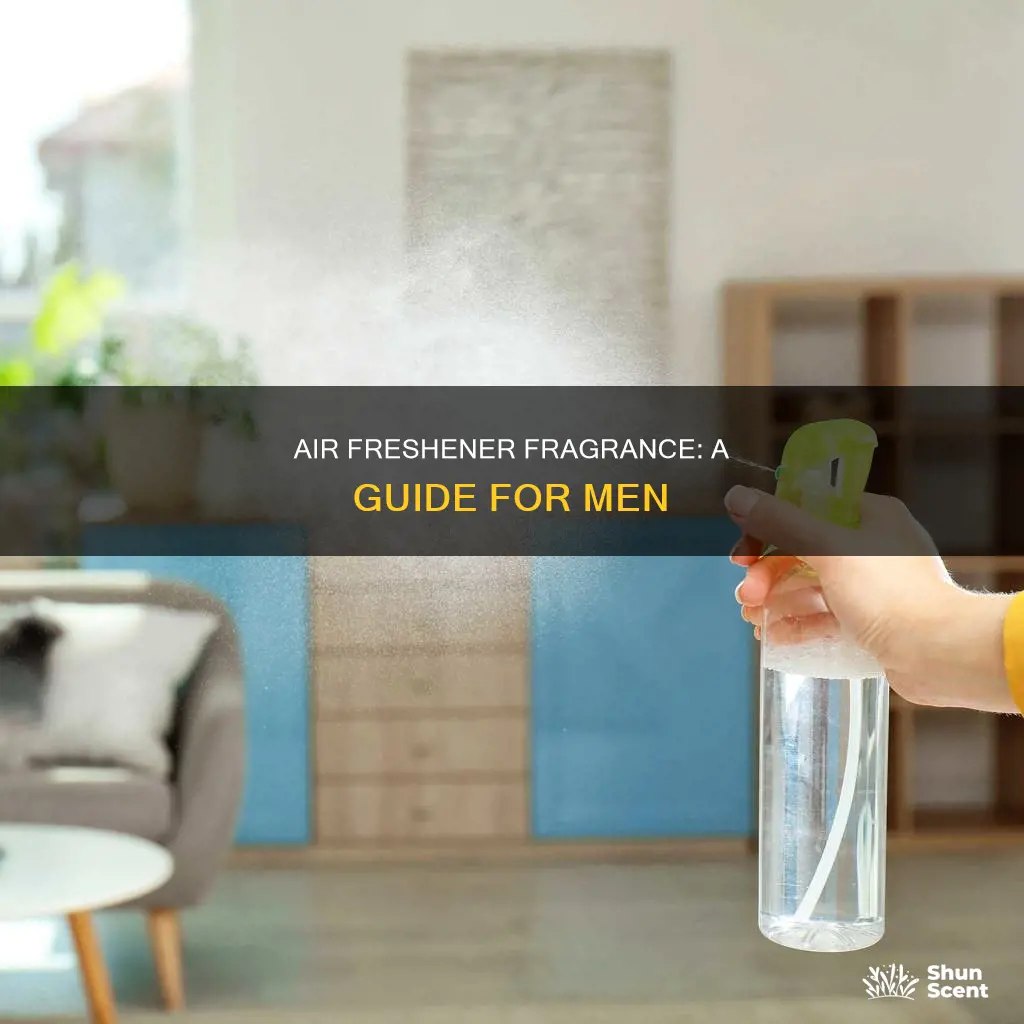 how to use fragrance air freshener for men