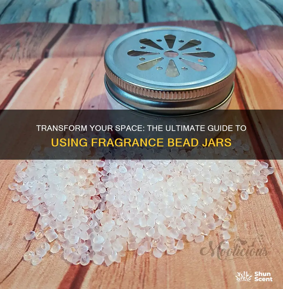 how to use fragrance bead jar