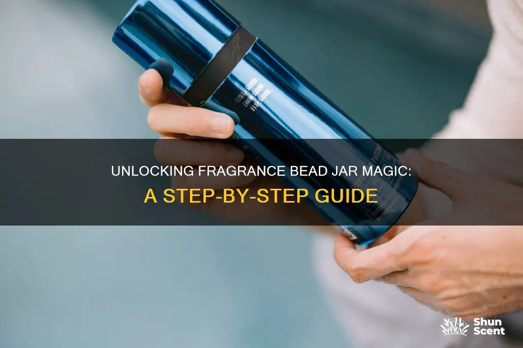 how to use fragrance bead jar