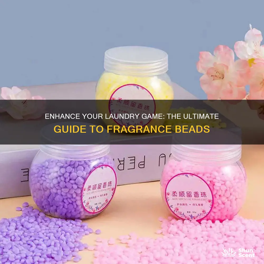 how to use fragrance beads laundry