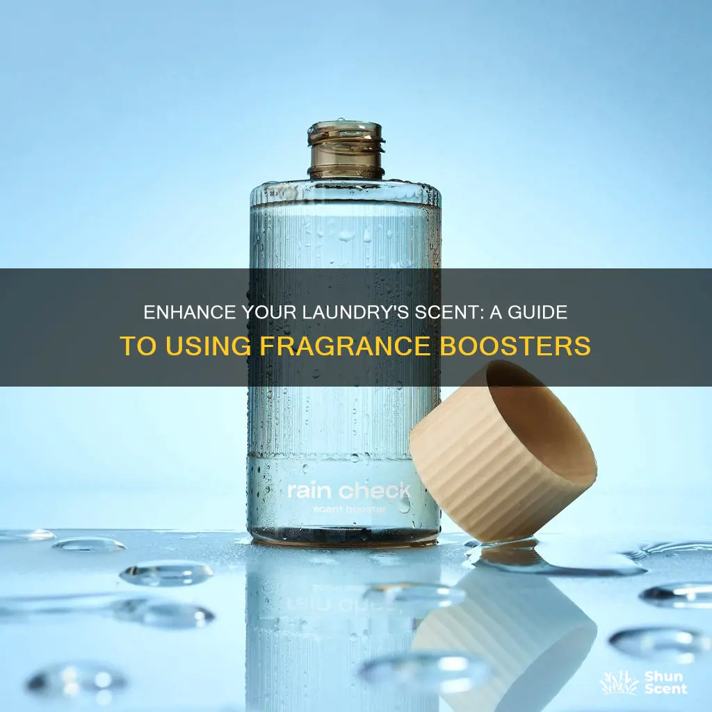 how to use fragrance booster in laundry