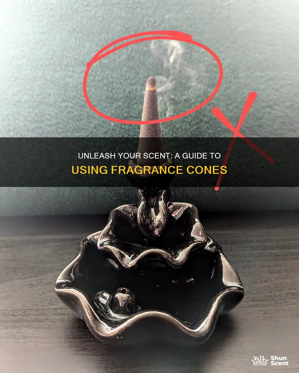 how to use fragrance cones