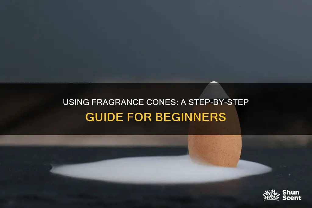 how to use fragrance cones