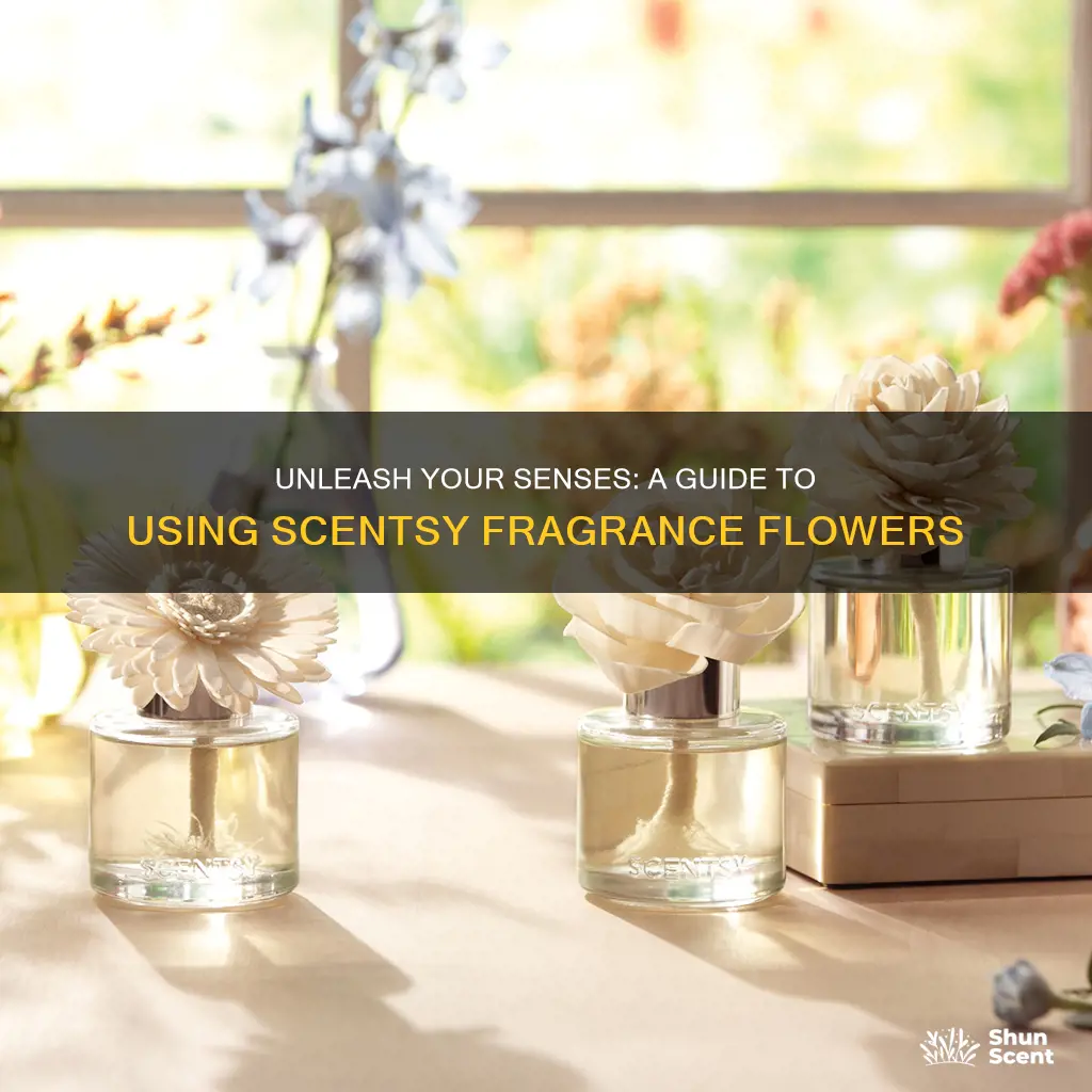 how to use fragrance flower scentsy