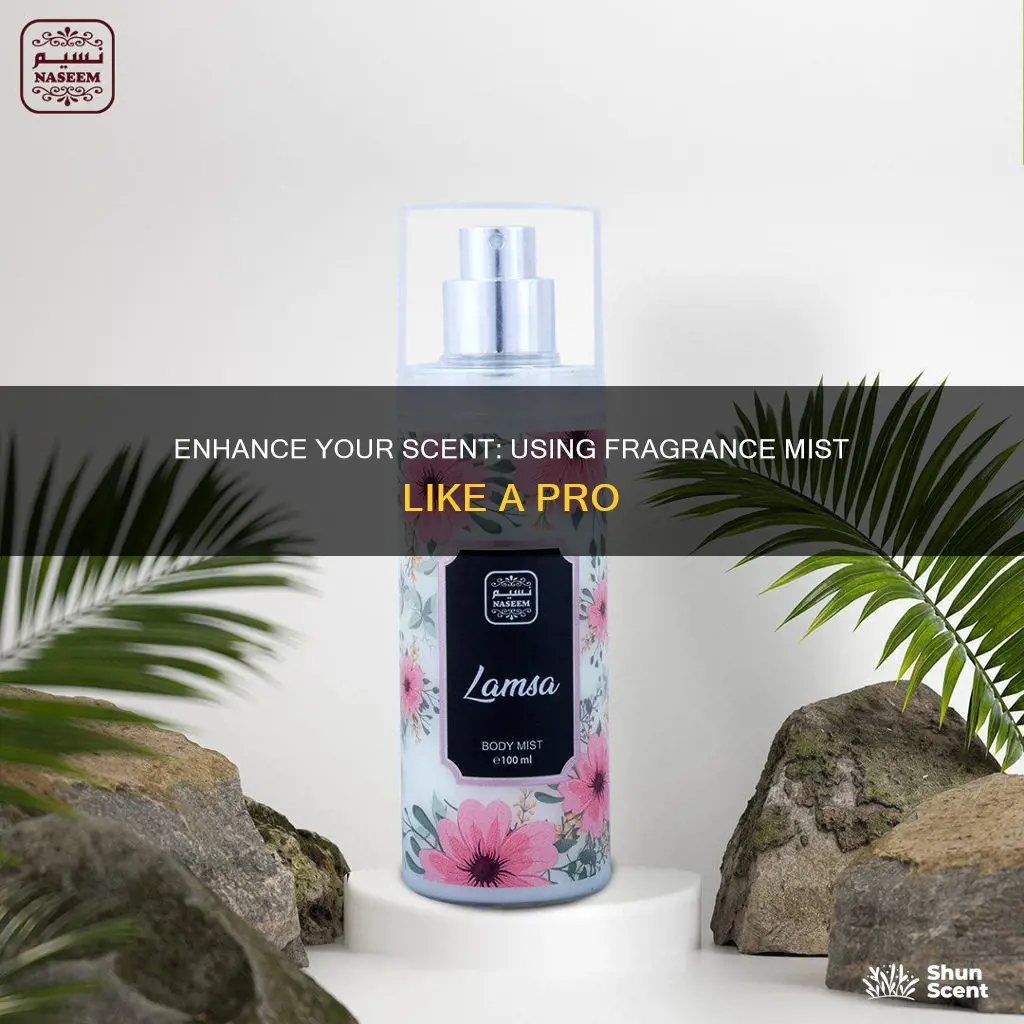 how to use fragrance mist brume parfumee