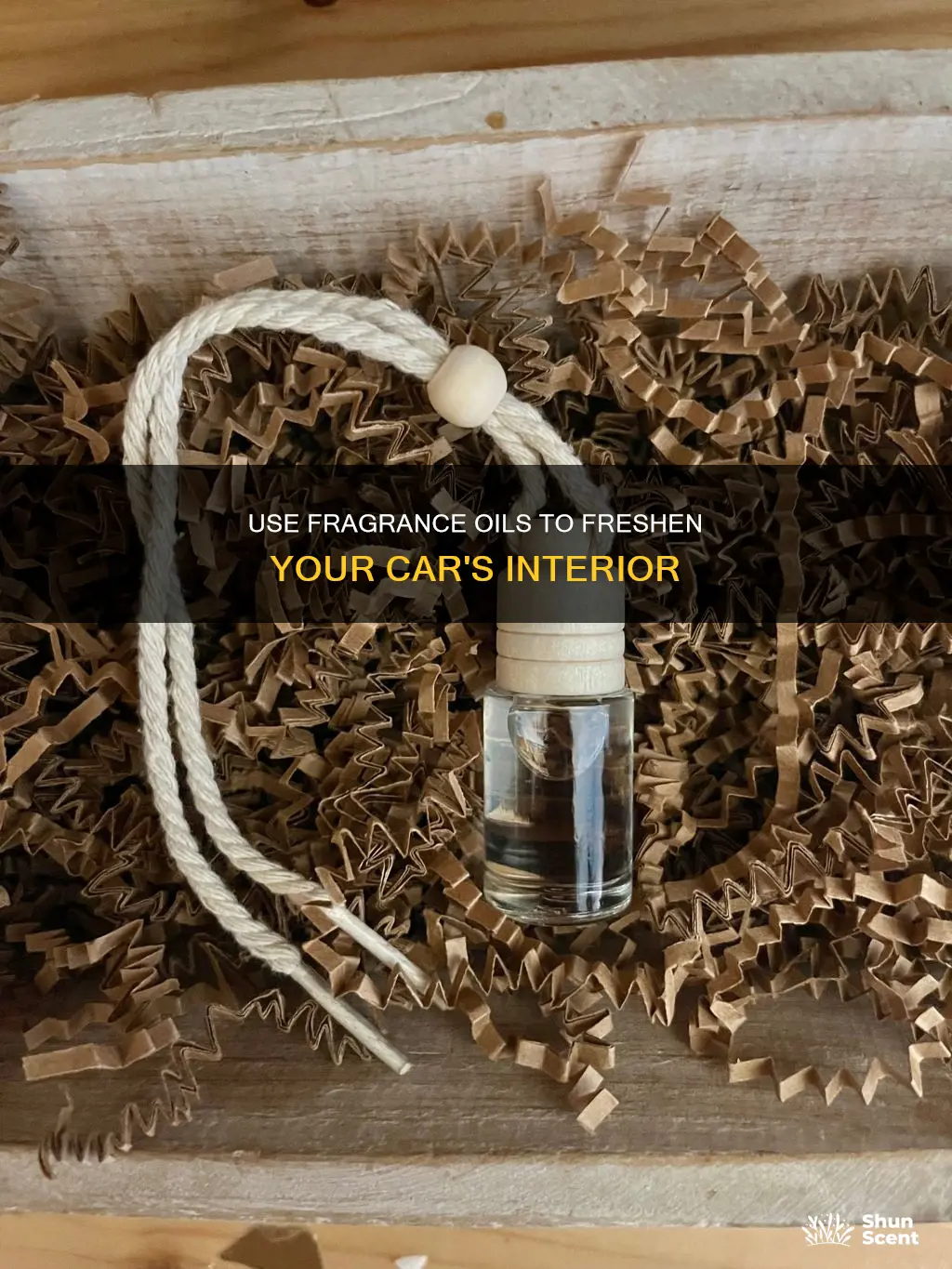 how to use fragrance oil in car