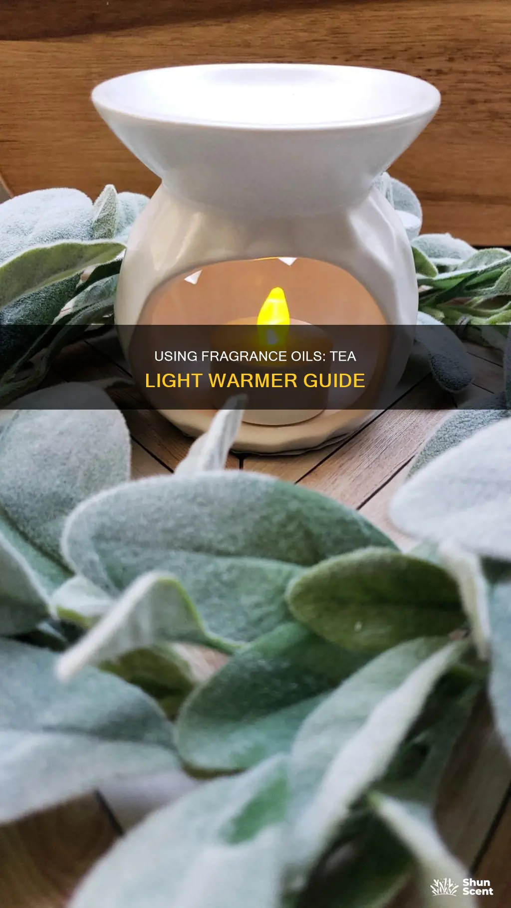 how to use fragrance oil in tea light warmer
