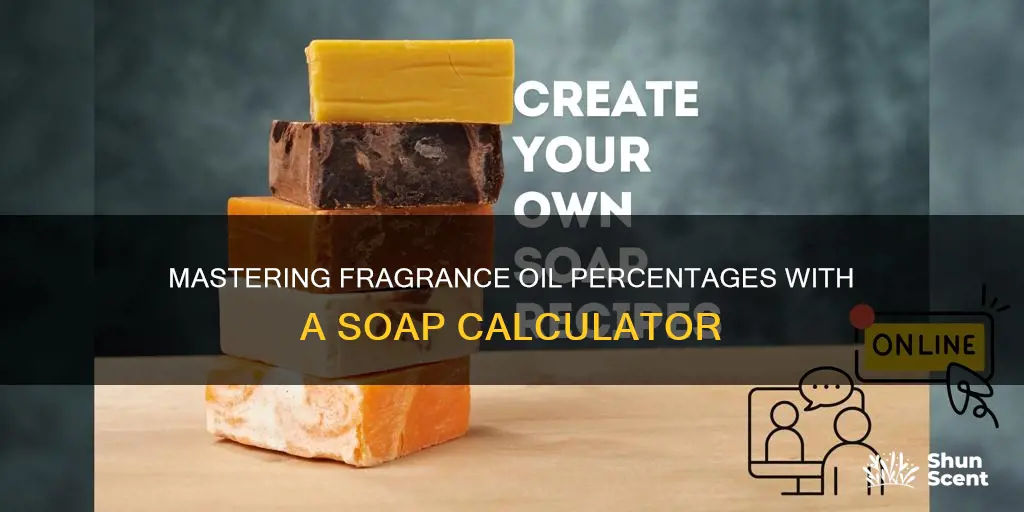 how to use fragrance oil percentagesoap calculator