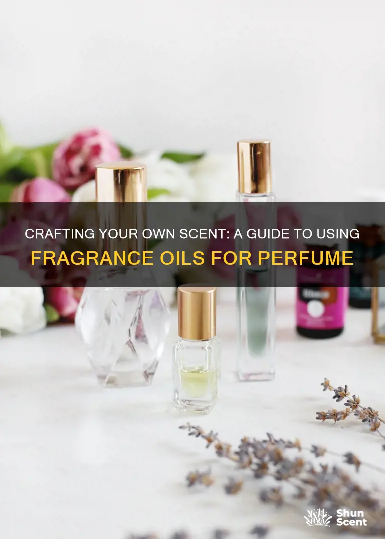 how to use fragrance oil to make perfume