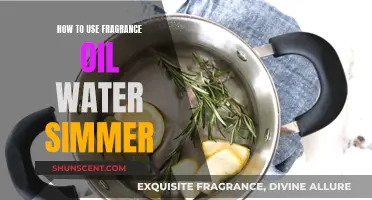 Scented Home: Crafting Fragrant Ambiance with Fragrance Oil Water Simmer