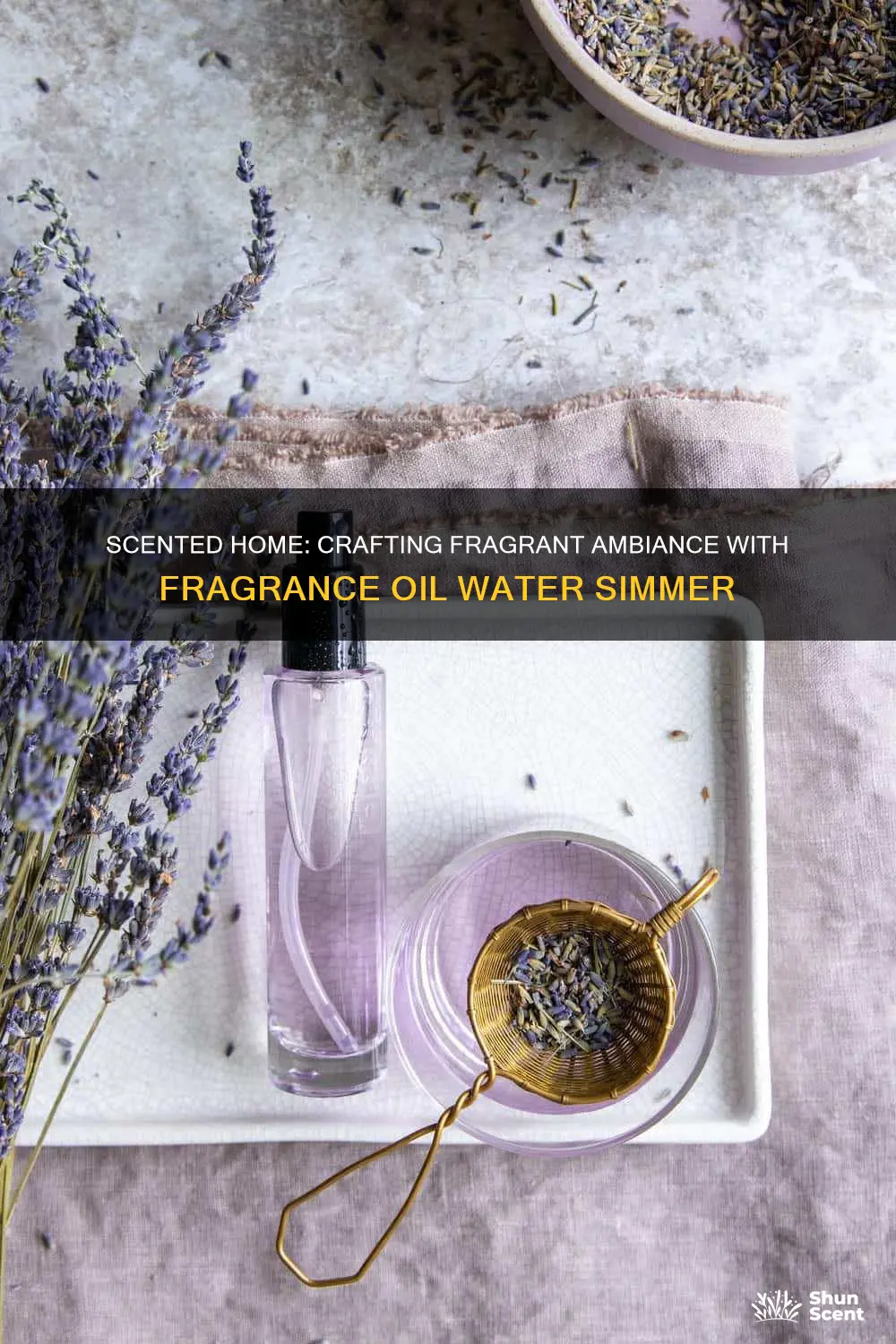 how to use fragrance oil water simmer