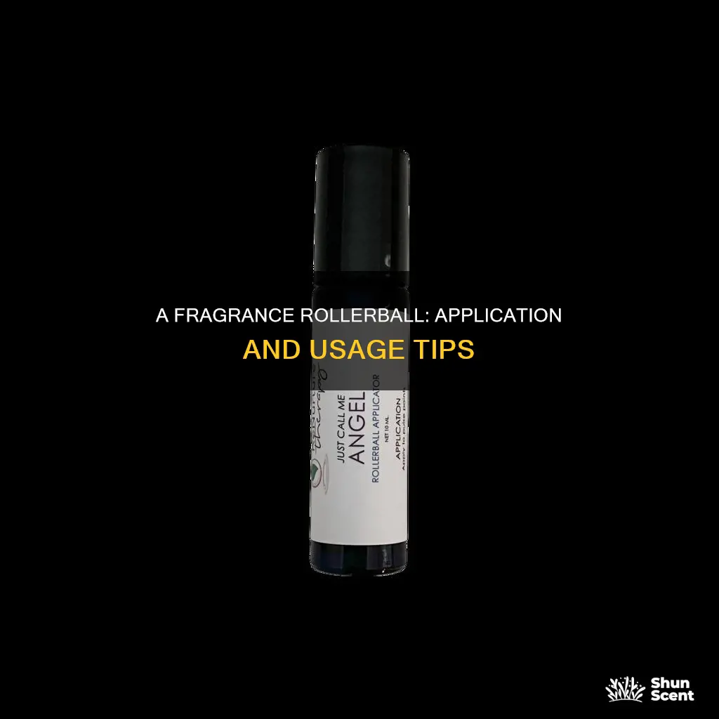 how to use fragrance rollerball
