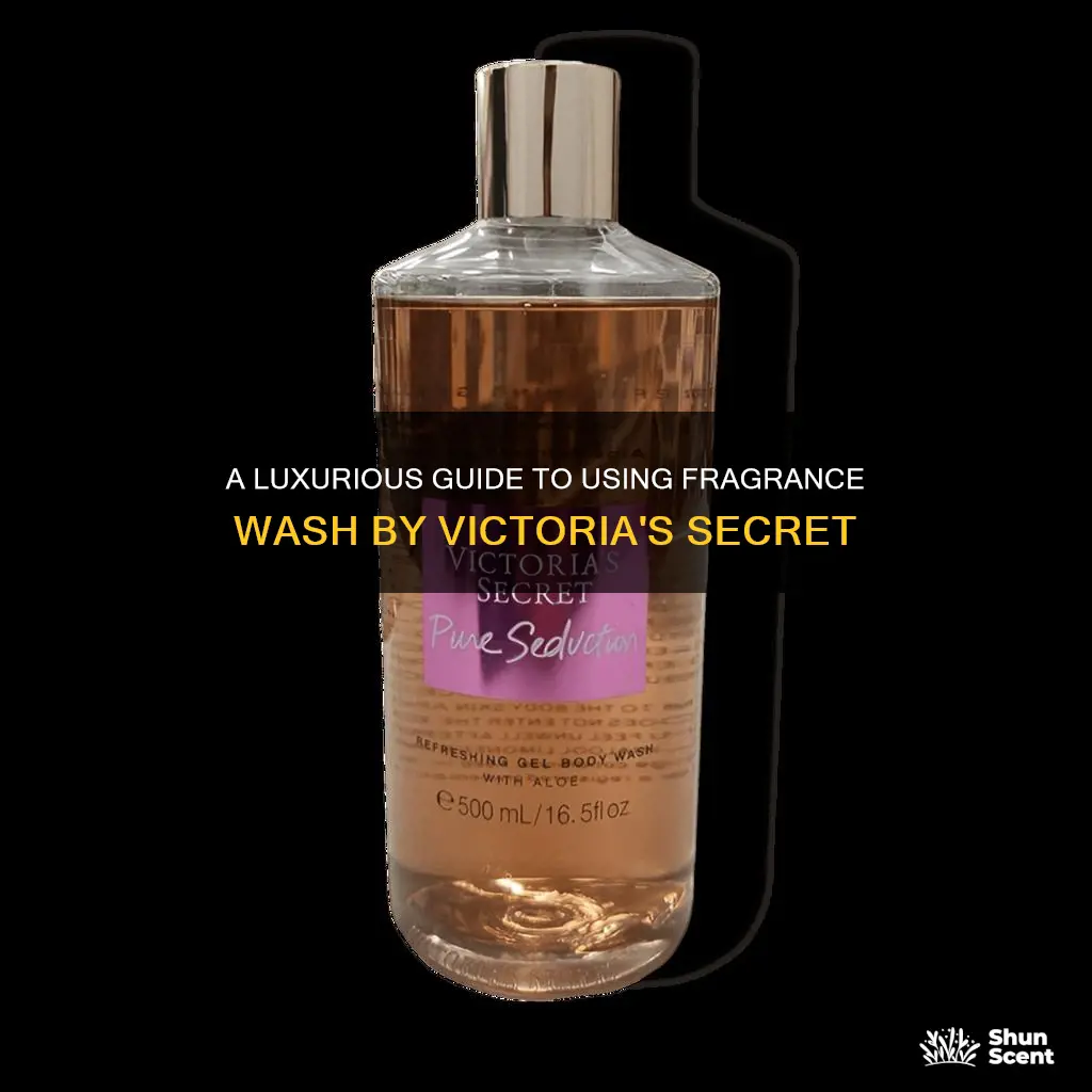 how to use fragrance wash victoria secret
