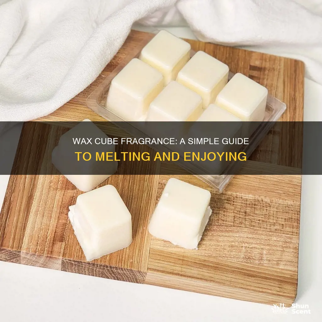 how to use fragrance wax cubes