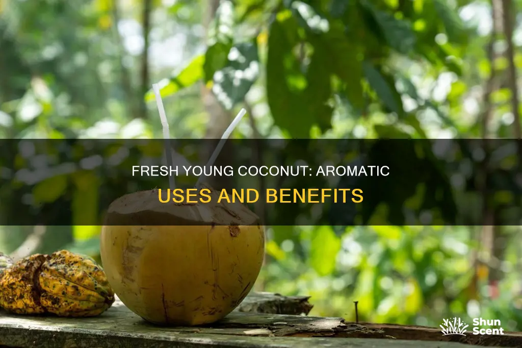 how to use fresh aroma young coconut