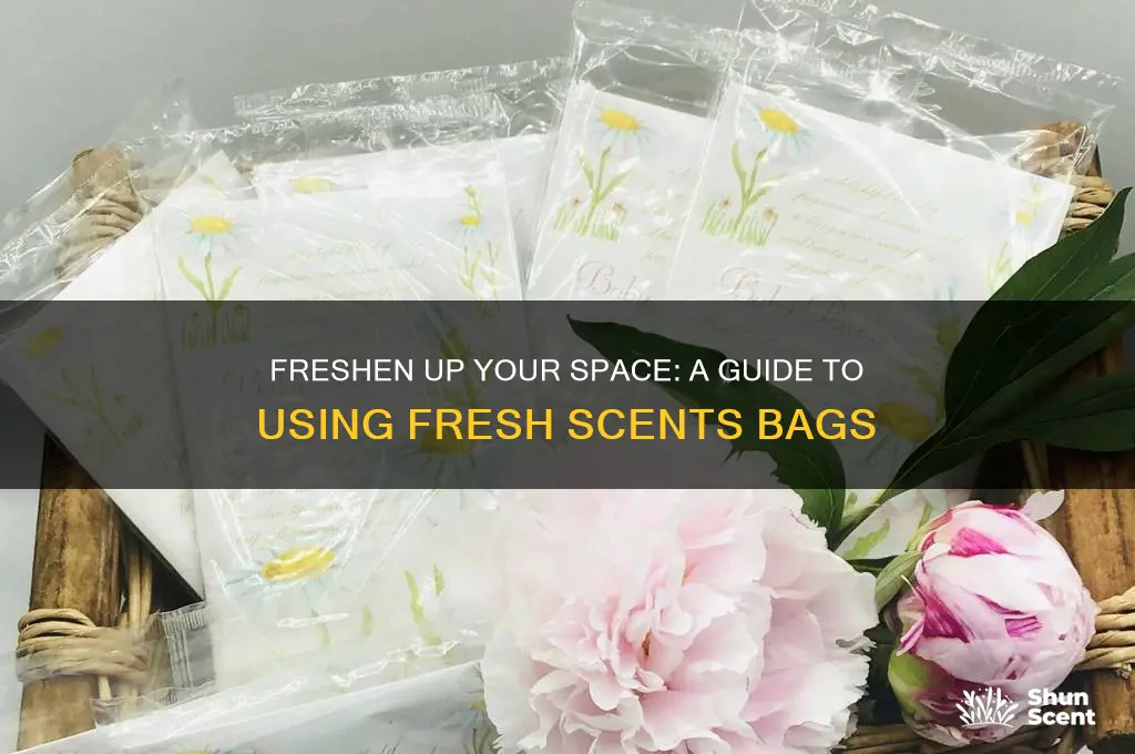 how to use fresh scents bags