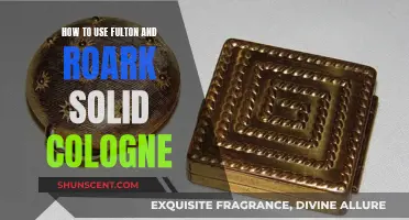 Applying Solid Cologne: Fulton & Roark Style Guide