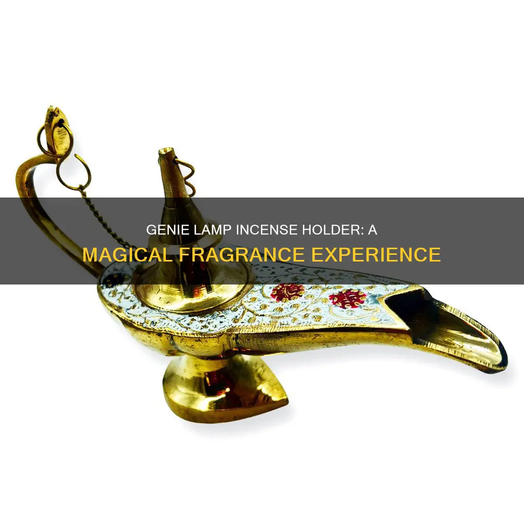 how to use genie lamp incense hodler