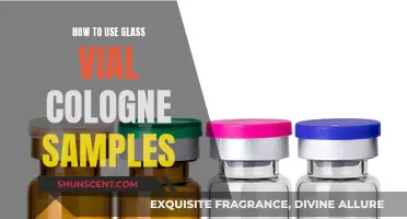 Glass Vial Cologne Samples: Twist, Dab, and Go