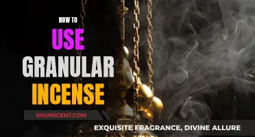 The Magic of Granular Incense: A Beginner's Guide to Burning