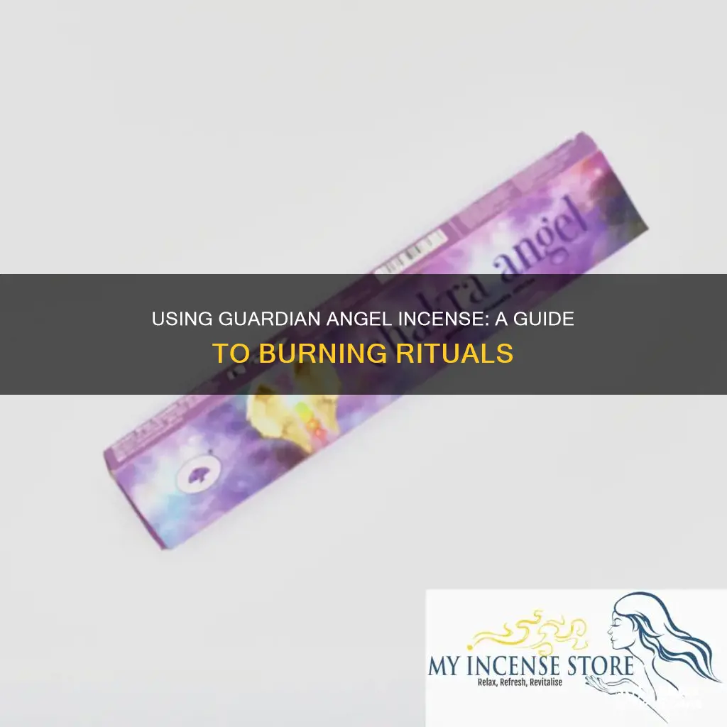 how to use guardian angel incense