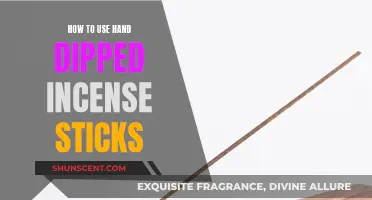 Hand-Dipped Incense Sticks: A Beginner's Guide to Burning