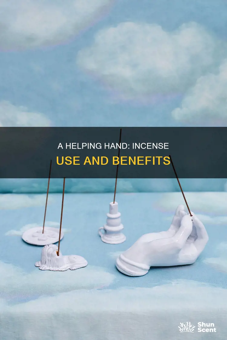 how to use helping hand incense
