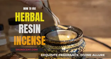 Herbal Resin Incense: A Guide to Burning Rituals