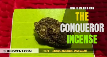Using High John the Conqueror Incense: A Guide