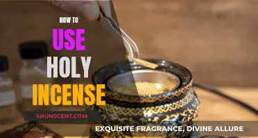 Using Holy Incense: A Guide to Burning Sacred Fragrance