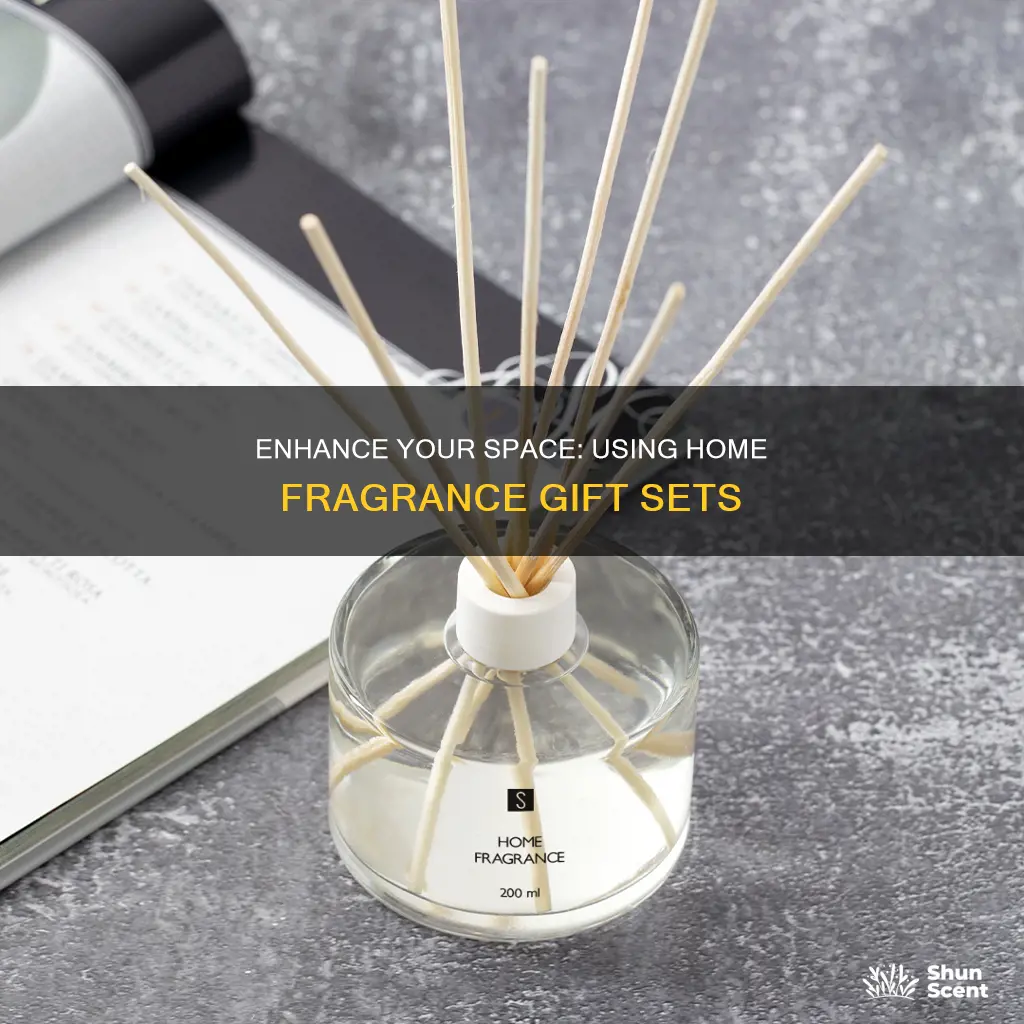 how to use home fragrance gift set