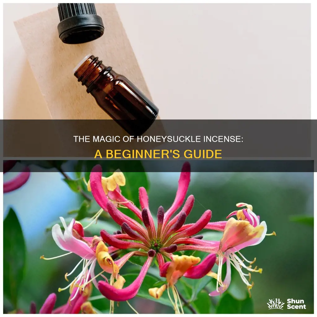 how to use honeysuckle incense