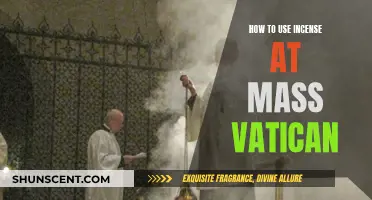 Incense Use at Mass: Vatican Guidelines Explained