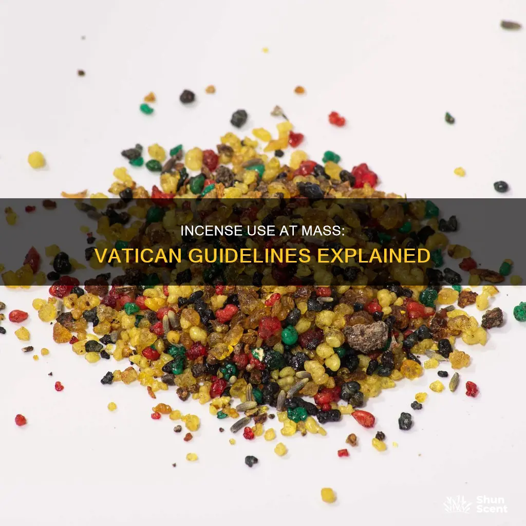 how to use incense at mass vatican