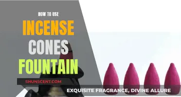 A Fragrant Experience: Using Incense Cones Fountain