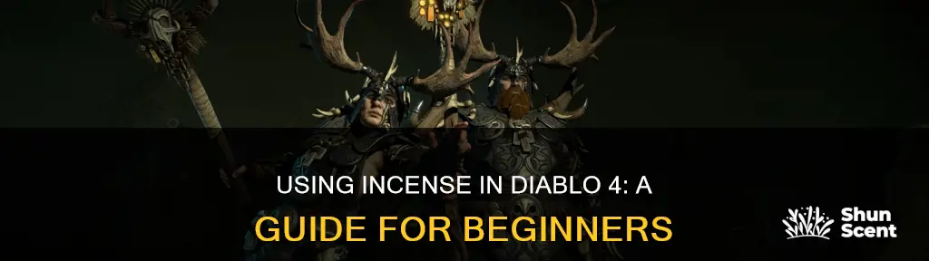 how to use incense diablo 4