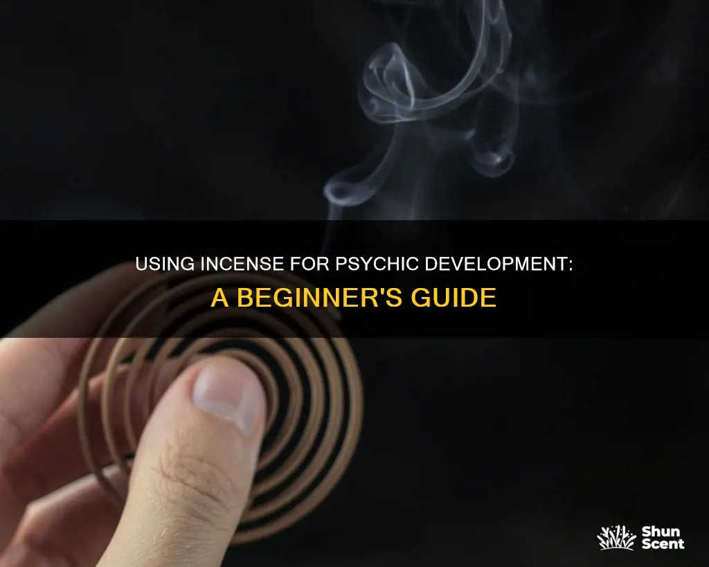how to use incense for psychic