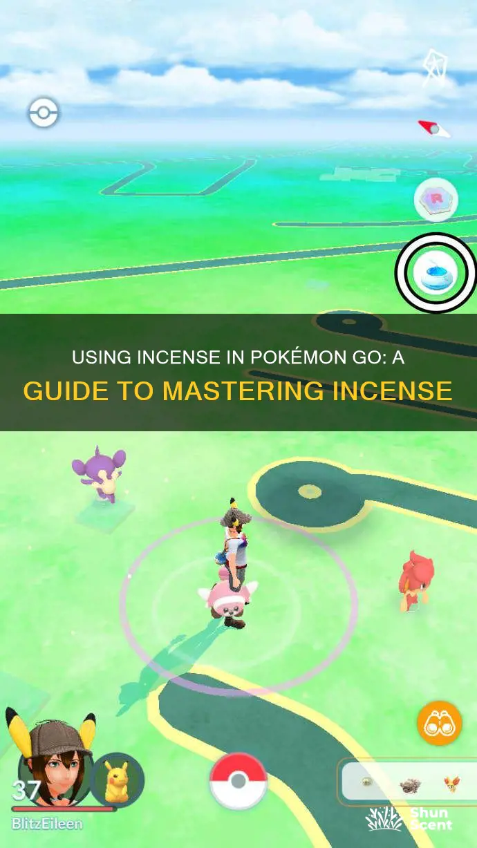 how to use incense in pokémon go