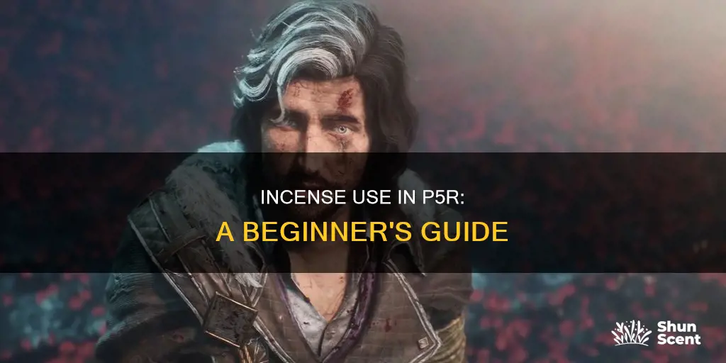 how to use incense p5r