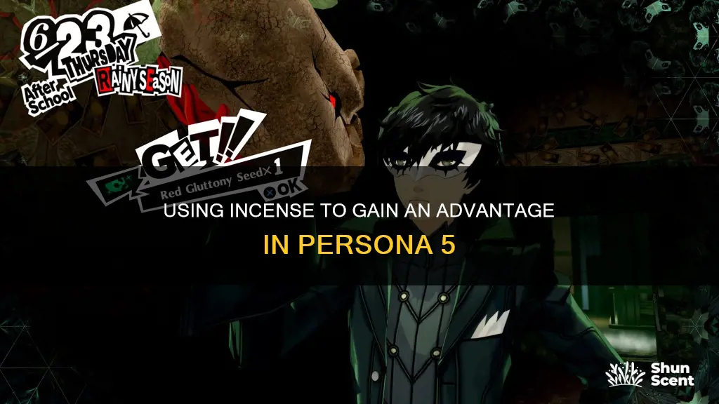 how to use incense persona 5