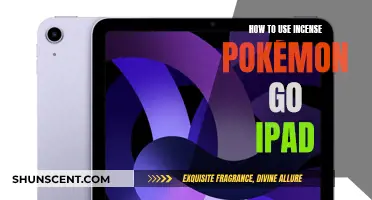Using Incense in Pokémon Go on Your iPad