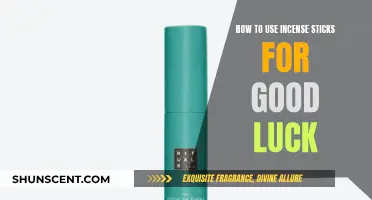 Incense Sticks: Rituals for Attracting Good Luck and Fortune