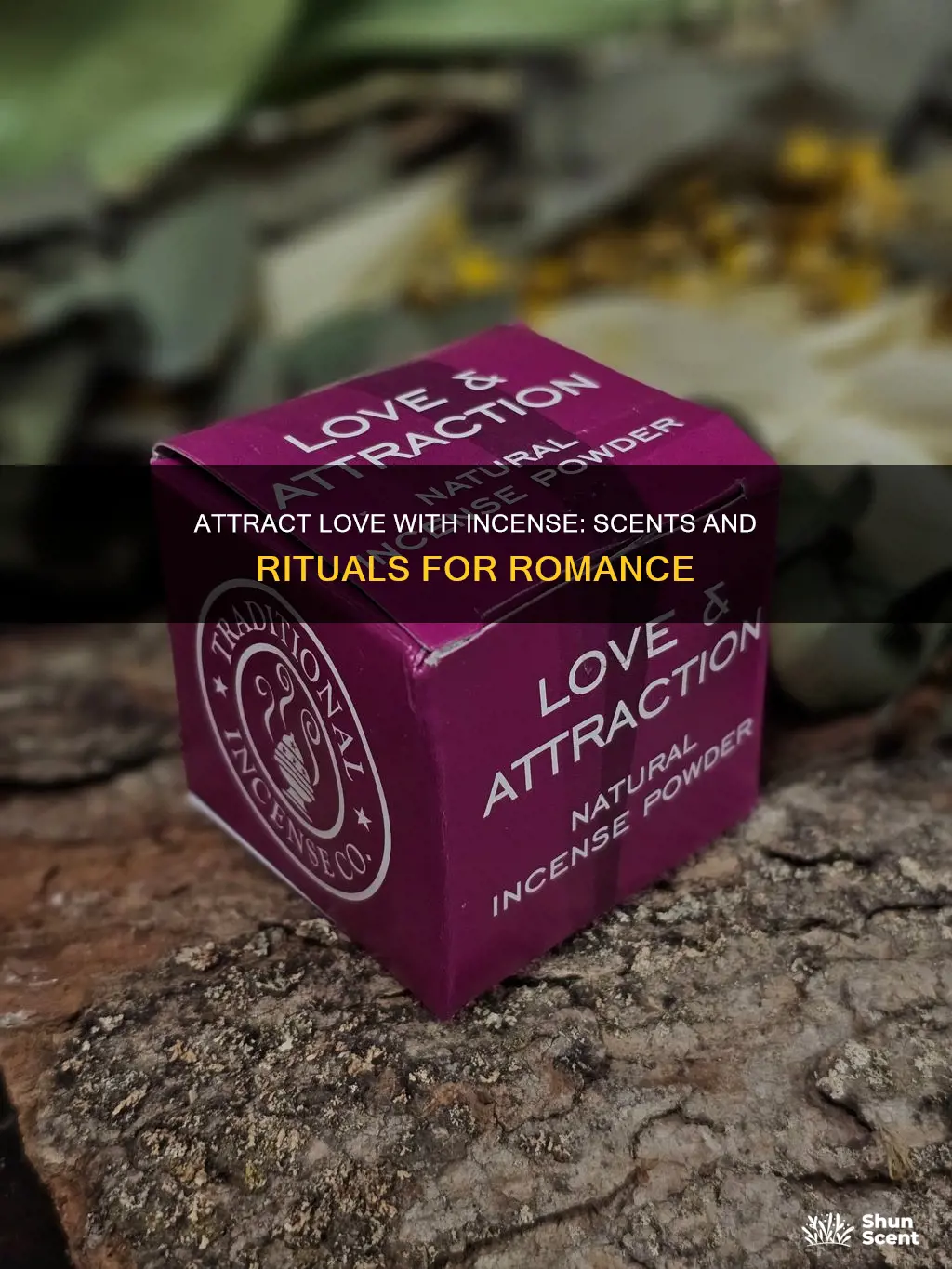 how to use incense to attract love